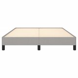  Okvir za krevet bez madraca svjetlosivi 140 x 190 cm od tkanine | shoptok.hr