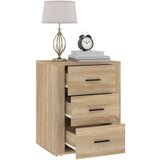  Nočna omarica sonoma hrast 50x36x60 cm inženirski les, (20602520) | Shoptok.si