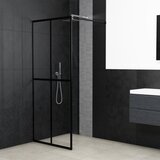 Furnova Steklena pregrada za tuš prozorno kaljeno steklo 100x195 cm, (21917973) | Shoptok.si