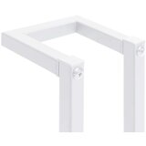 vidaXL stalak za ručnike bijeli 12,5 x 12,5 x 60 cm čelični | shoptok.hr