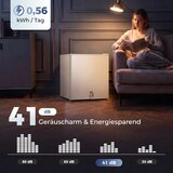 Mini zamrzivač 35 L električni samostojeći zamrzivač 161 W škrinja za zamrzavanje 47 x 44 2 x 48 8 cm bijela | shoptok.hr