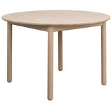 Rowico Okrugao proširiv blagovaonski stol od punog hrasta ø 120 cm Derrymore – Cijene