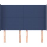  Uzglavlje s ušima plavo 147x16x118/128 cm od tkanine | shoptok.hr