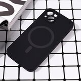  torbica magsafe pure color za iphone 13 6.1 crna Cene