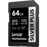 Lexar 64 GB SDXC Professional SILVER Plus 1066x UHS-I/U3/A2/4K R205/W100 (V30) | Eponuda.ba