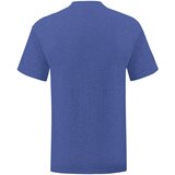 Fruit Of The Loom Blue Iconic Combed Cotton T-shirt with Sleeve | Shoptok.si