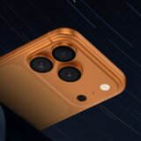 Benks kaljeno staklo DR Sapphire zaštita za kameru za iPhone 17 Pro/17 Pro Max (3 komada leća) narančasta | Eponuda.com