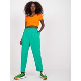 RUE PARIS Pants-TO-SP-18153.65-green | Shoptok.si