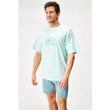 Gino Pamučna pidžama Sail Away kratka | shoptok.hr