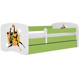 HAPPYKIDS Dječji krevet Dreamy košarka 140x70 bez madraca s ladicom Zelena | shoptok.hr