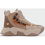 LuviShoes Olivia Beige Patterned Women's Sports Boots | Shoptok.si