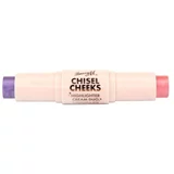Barry M kremni osvetljevalec v stiku - Chisel Cheeks Highlighter Cream Duo - 3 Pale Lilac/Sok