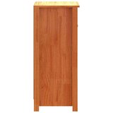  Strani šal Voskast rjav 39 x 34,5 x 80 cm Masivno borovo les, (5000107964) | Shoptok.si
