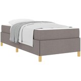  Krevetna konstrukcija Sivo-smeđa 80 x 200 cm tkanina | shoptok.hr