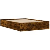  Okvir kreveta s ladicama boja hrasta 135x190 cm | shoptok.hr