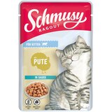 Schmusy Ragout Kitten v omaki 22 x 100 g - Puran | shoptok.hr