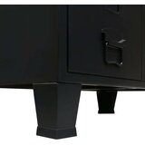  Ormar od metala u industrijskom stilu 67 x 35 x 107 cm crni | shoptok.hr