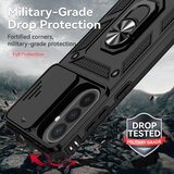 SUNSKY Hybrid Armor ovitek za Samsung A57, Črn | Shoptok.si