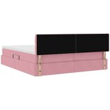  Postelja s shranjevanjem z vzmetnico Roza 100 x 200 cm, (5000101285) | Shoptok.si