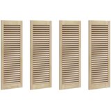  Ormarna vrata s vratima 4 pcs Prirodna 110 x 2,1 x 39,5 cm | Eponuda.com