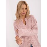 Wool Fashion Italia Sweater-AT-SW-23525.21-light pink | shoptok.hr