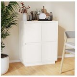  Komoda bijela 60 x 34 x 75 cm od masivne borovine | shoptok.hr