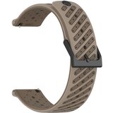 INF Združljiv s Suunto RACE2 22 mm silikonski pašček za uro s poševnimi luknjami Brown, (5000071391) | Shoptok.si