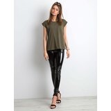 BASIC Feel Good T-shirt-RV-TS-4833.36P-khaki | Shoptok.si