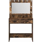  Toaletni stol Dimljeni hrast 79 x 41 x 135 cm Konstruirano drvo | shoptok.hr