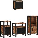  Set namještaja za kupaonicu 4 kom. Višebojno i crno | shoptok.hr