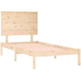  Posteljni okvir iz trdne borovine 100x200 cm, (20904891) | Shoptok.si