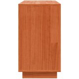  Kreveta Smeđi hrast 111 x 34 x 60 cm Čvrsto borovo drvo | shoptok.hr