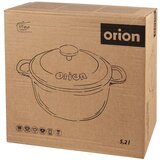 Orion Lonac od lijevanog željeza s poklopcem prikladni za indukcijsko kuhalo 5,2 l LITINA SMALT – | shoptok.hr