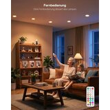 DUSKTEC 3x 91mm RGB LED vgradna svetilka | Shoptok.si
