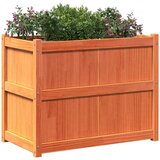  Vrtna sadilica voštano smeđe boje 90 x 50 x 70 cm od borovine | shoptok.hr