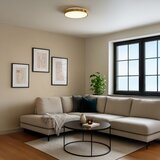  LED plafonsko svetlo LIBRA LED/15W/230V 4000K prečnik 29 cm zlatno | Eponuda.com