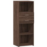 Maison Chic Visoka omara - Komoda - Predalnik rjavi hrast 45x42,5x124 cm inženirski les, (21719956) Cene