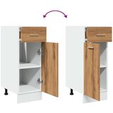 vidaXL Donji dio ladice Artisan hrast 30x46x81,5 cm izrađeno drvo | shoptok.hr