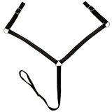 vidaXL Western sedlo, uzda in oprsnica pravo usnje 17" črne barve | Shoptok.si