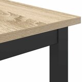  Stol Sonoma hrast 100 x 50 x 90,5 cm Inženjerska drva i čelik | shoptok.hr