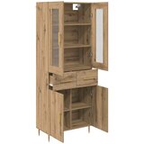  Highboard 2 kom. Umjetnički hrast 69,5 x 34 x 180 cm | shoptok.hr