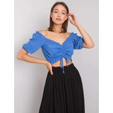 RUE PARIS Blouse-RO-BZ-2534.07-blue | Shoptok.si