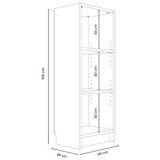 Hanah home komoda s ladicama, bijela | Eponuda.ba