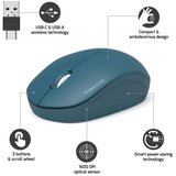 Port Designs Port miš OFFICE bežični USB-A/USB-C, plavi 900545 | shoptok.hr