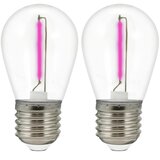  SET 2x LED sijalica PARTY E27/0,3W/36V ljubičasta | Eponuda.com