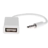 konvertor USB na AUX A017 (Beli)