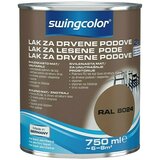 SWINGCOLOR Lak za drveni pod (Smeđe boje, 750 ml, Svilenkasti mat, Na bazi akrilata) Cijene