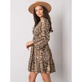 Italy Moda Dress-DHJ-SK-8777B-2.94P-black-beige | Shoptok.si