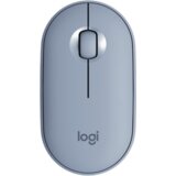 Logitech PEBBLE M350 brezžična Bluetooth optična modro siva miška | Shoptok.si