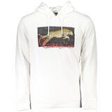 Cavalli Class MEN&#39;S WHITE ZIPLESS SWEATSHIRT | Shoptok.si